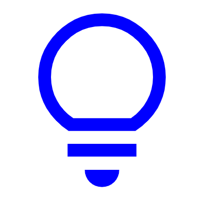 lightbulb 100dp 5500FF FILL0 wght400 GRAD0 opsz48